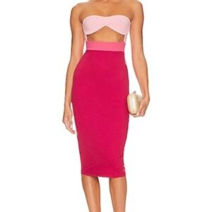 Susana Monaco Underwire Tube Dress in Rose